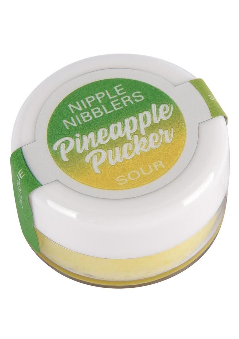 Jelique Nipple Nibblers Pineapple Pucker Sour Tingle Balm