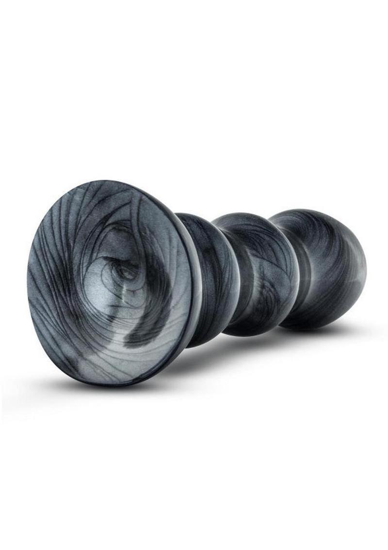 Jet Black Jack 7 Inch Carbon Metallic Butt Plug