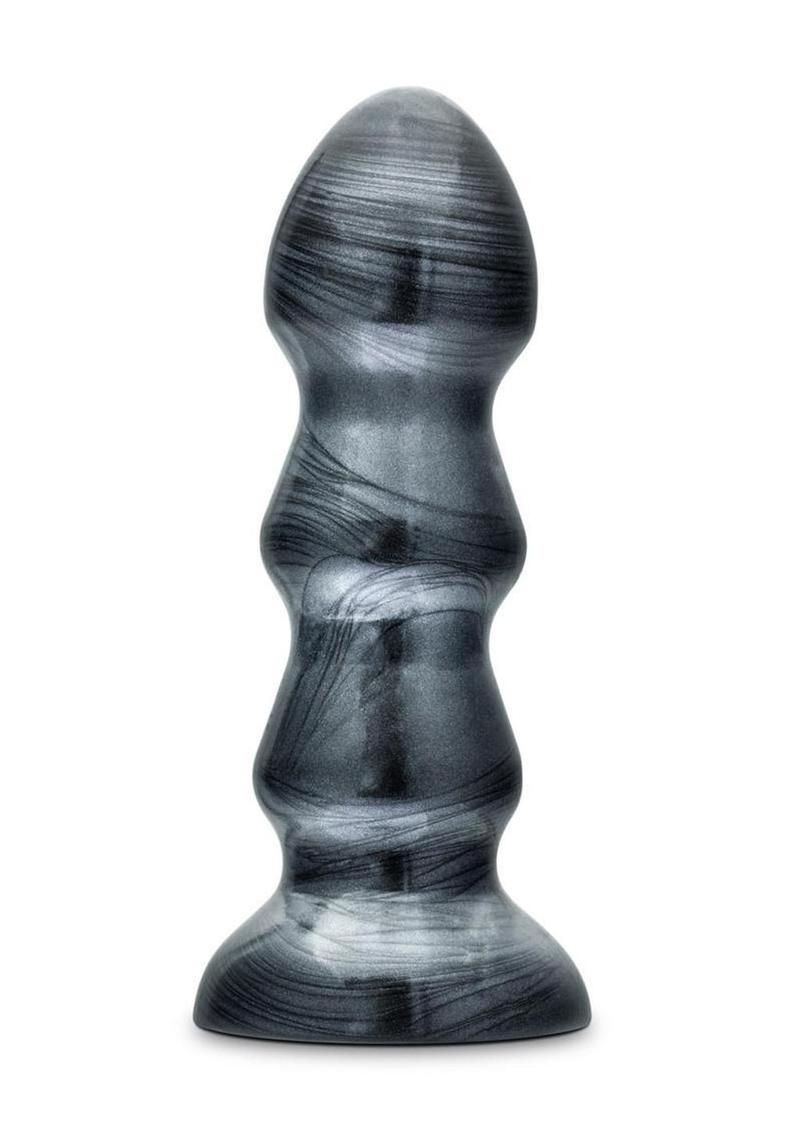 Jet Black Jack 7 Inch Carbon Metallic Butt Plug