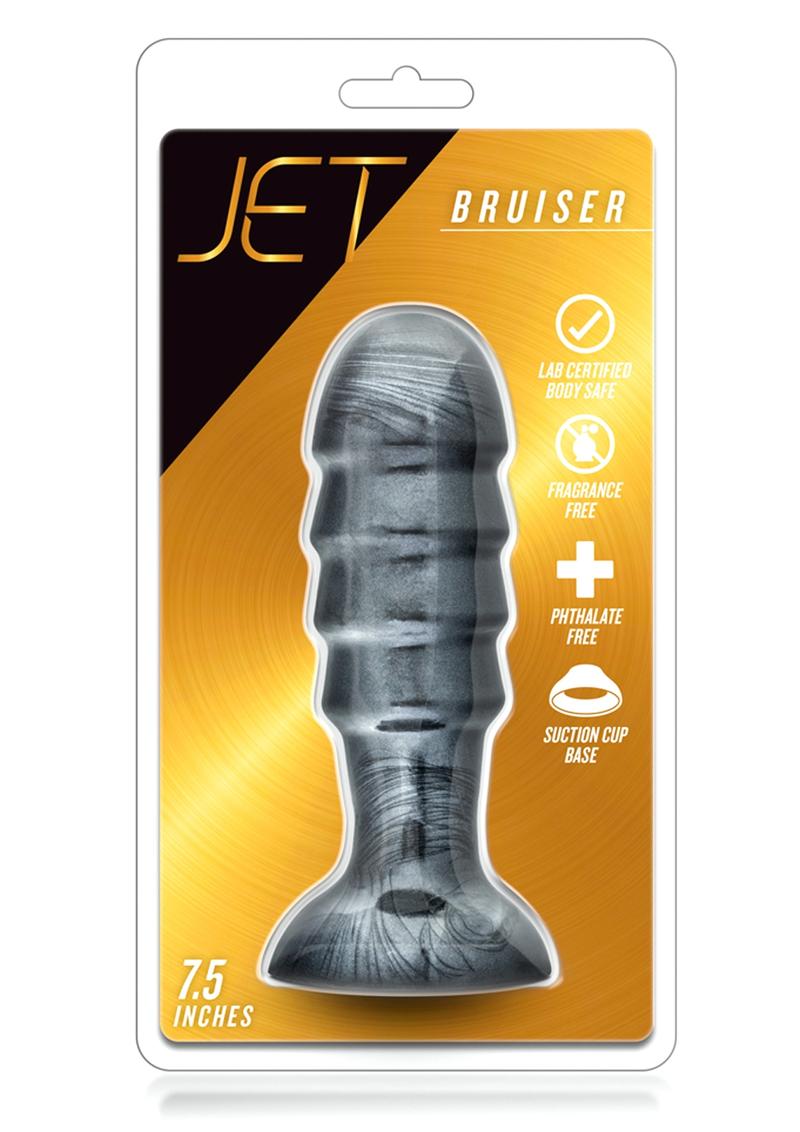 Jet Bruiser 7.5 Inch Carbon Metallic Butt Plug
