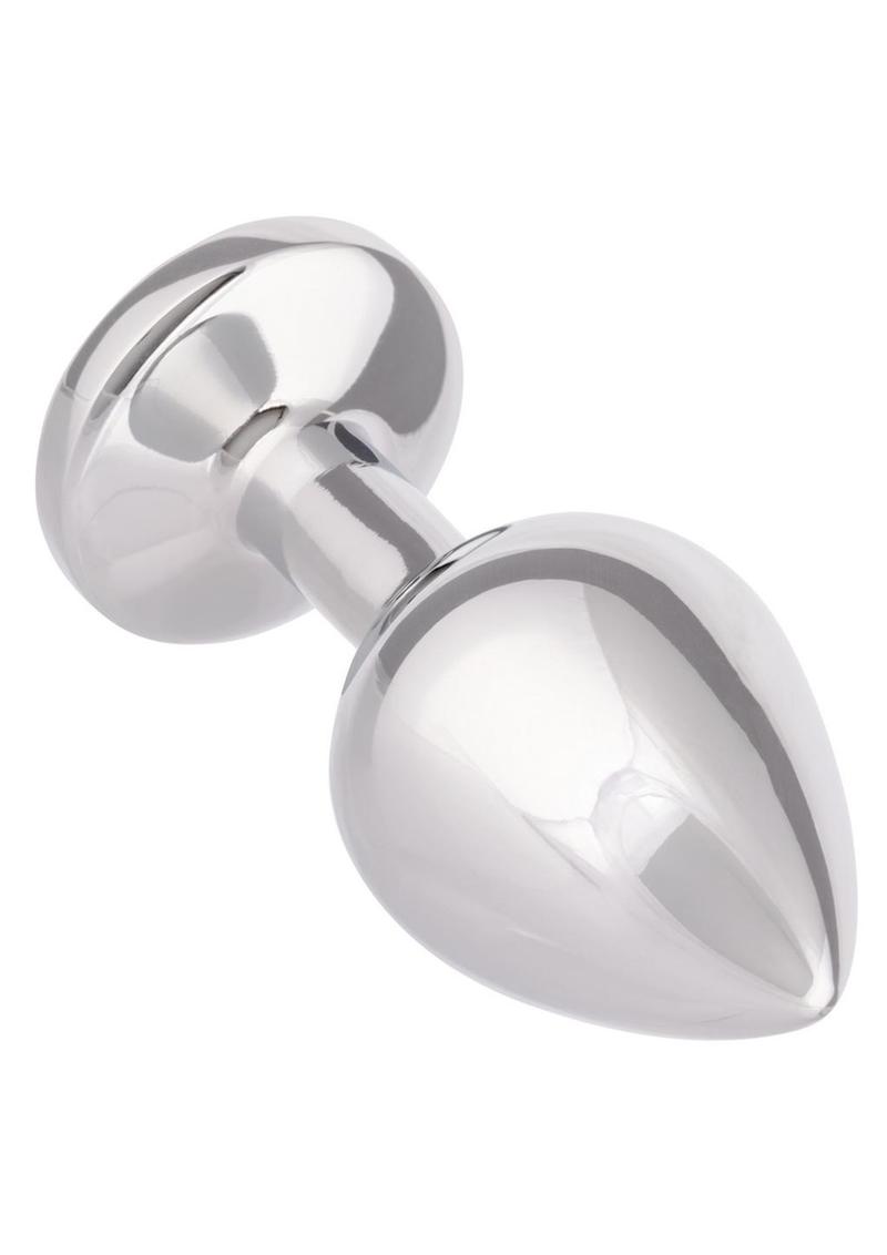 Jewel Rose Small Aluminum Anal Plug
