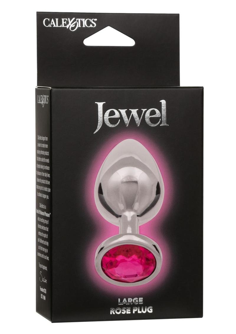Jewel Rose Small Aluminum Anal Plug