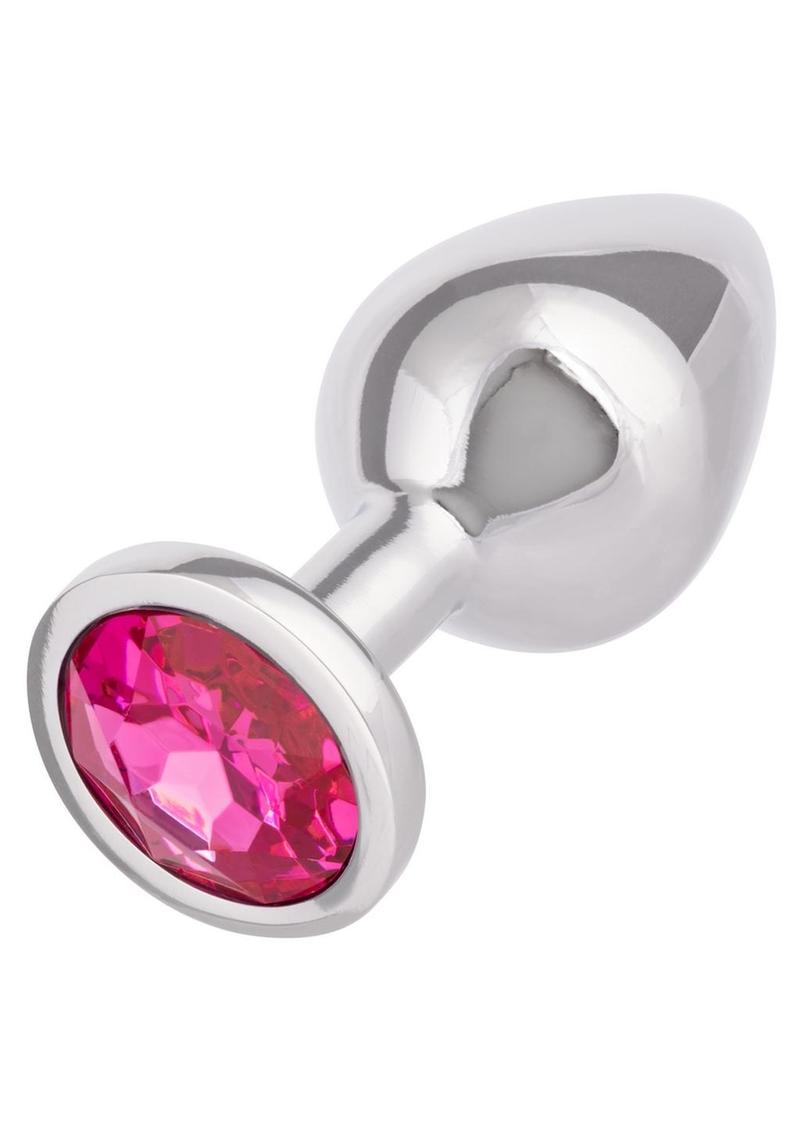 Jewel Rose Small Aluminum Anal Plug