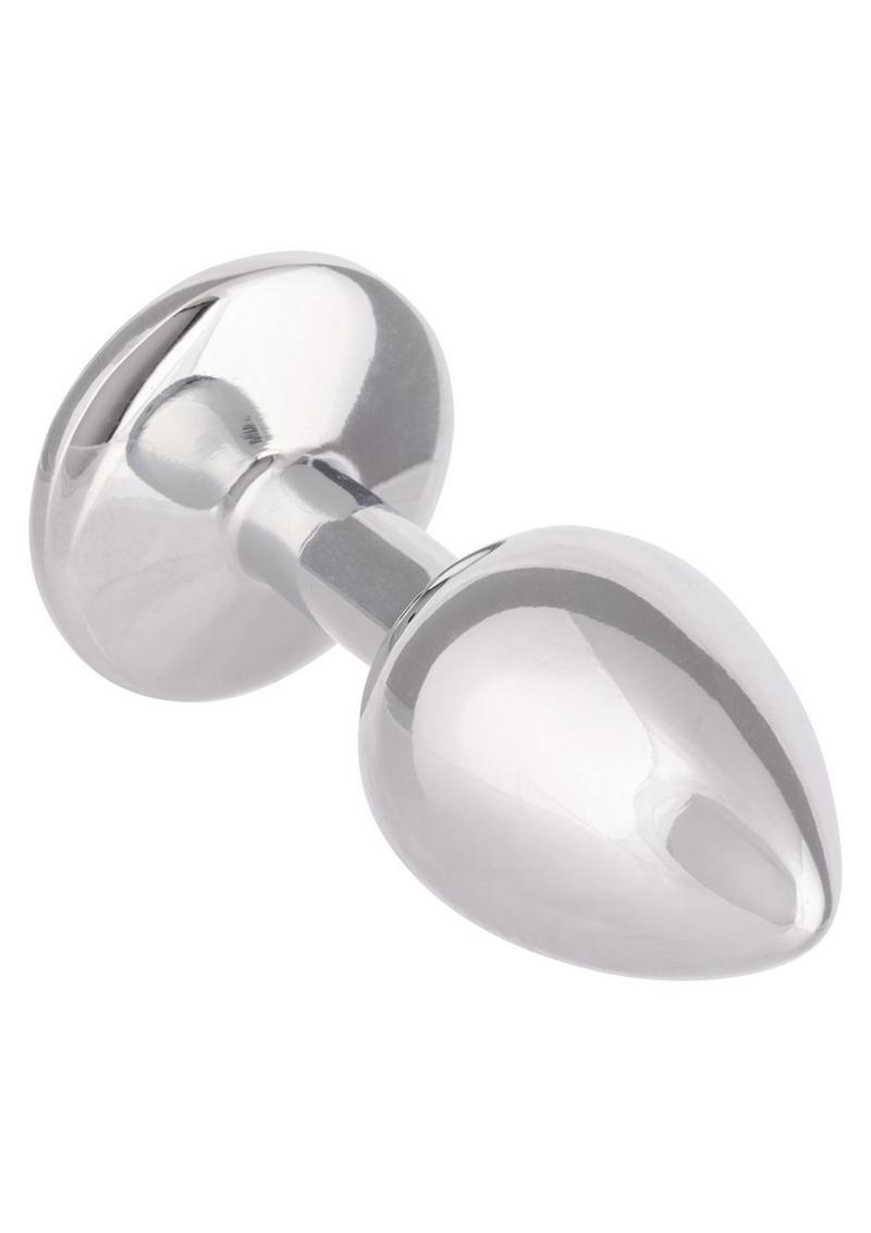 Jewel Rose Small Aluminum Anal Plug