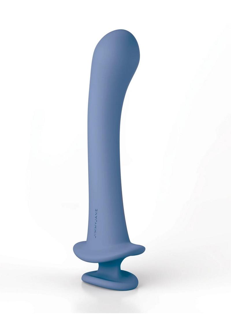 Jimmyjane Cyra Silicone Dildo Ergonomic Design with Comfort Grip