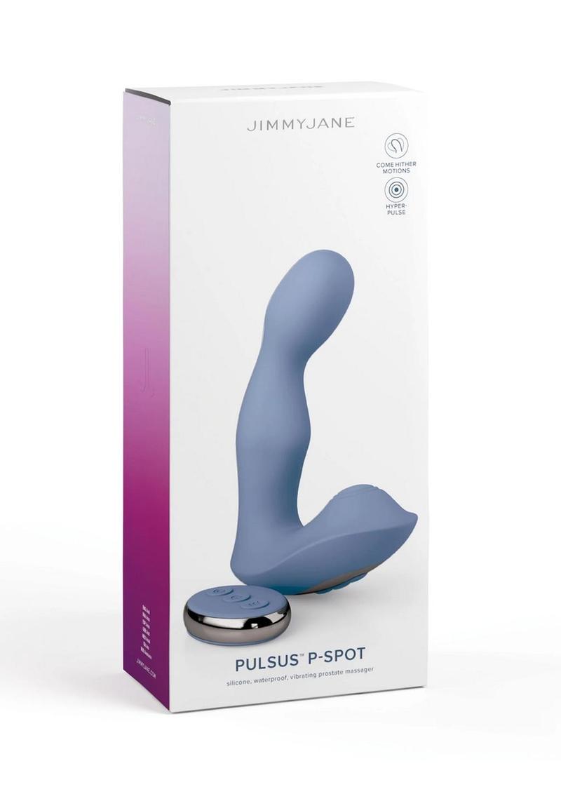Jimmyjane Pulsus P-Spot Prostate Massager Silicone Dual Stimulator