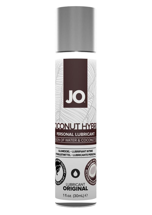 JO Coconut Hybrid Silicone Free Personal Lubricant