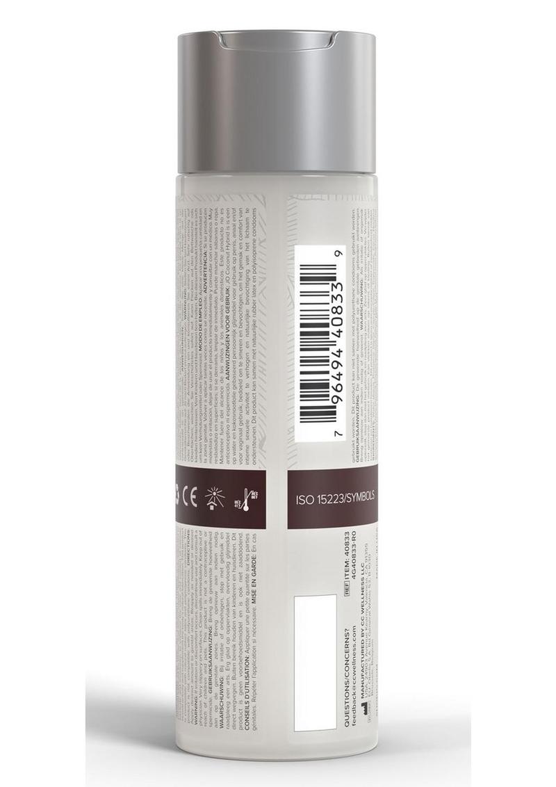 JO Coconut Hybrid Personal Lubricant Fusion of Water