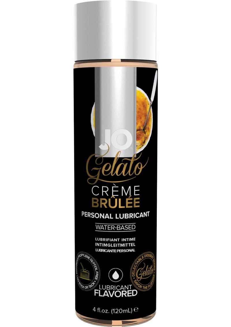 JO Gelato Crème Brûlée Flavored Water Based Lubricant