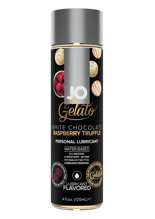 JO Gelato White Chocolate Raspberry Truffle Flavored Lubricant