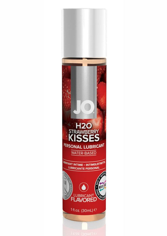JO H2O Strawberry Kisses Water Based Flavored Lubricant