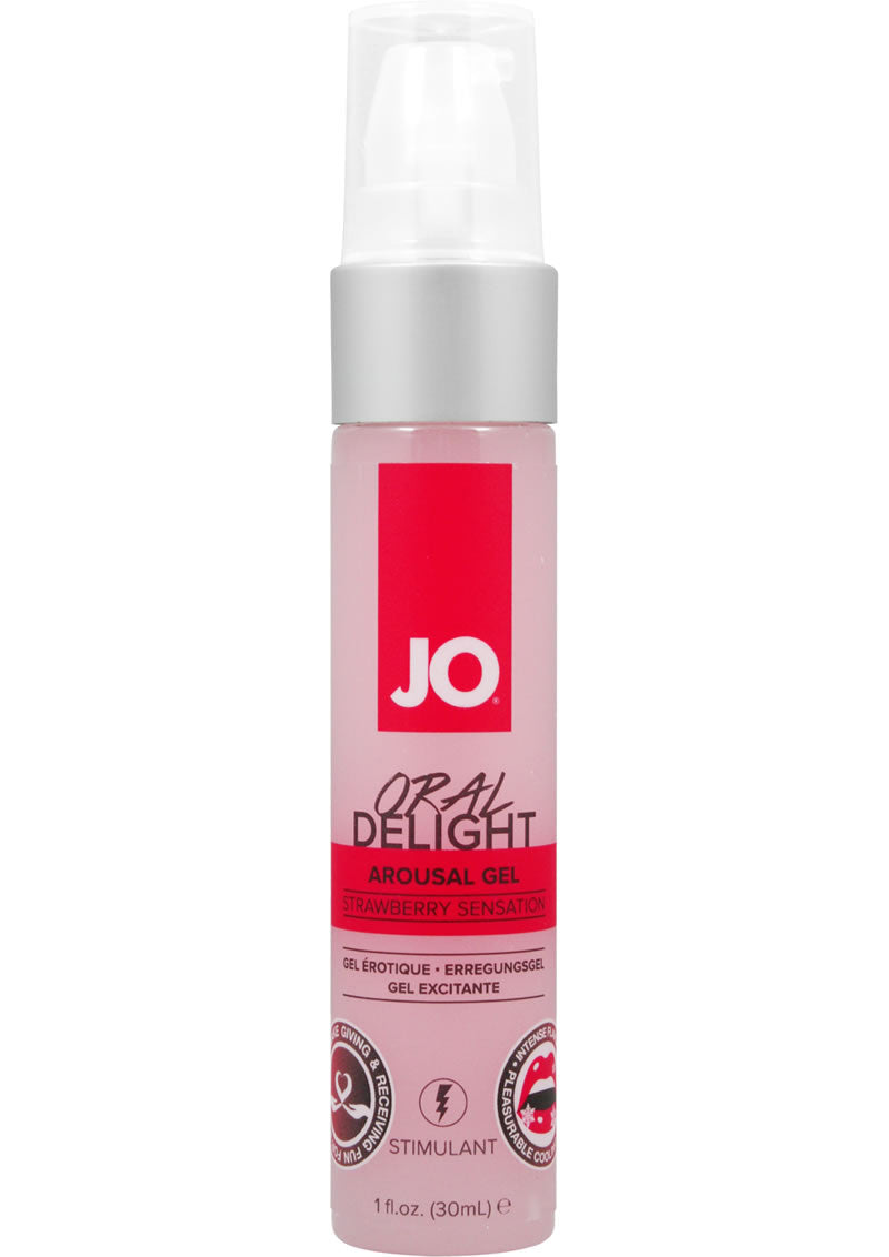 JO Oral Delight Strawberry Arousal Gel