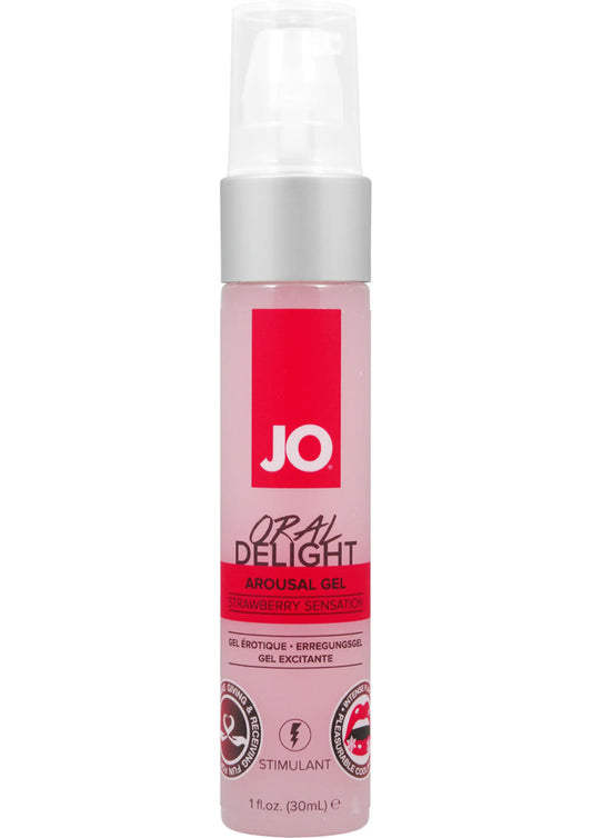 JO Oral Delight Strawberry Arousal Gel