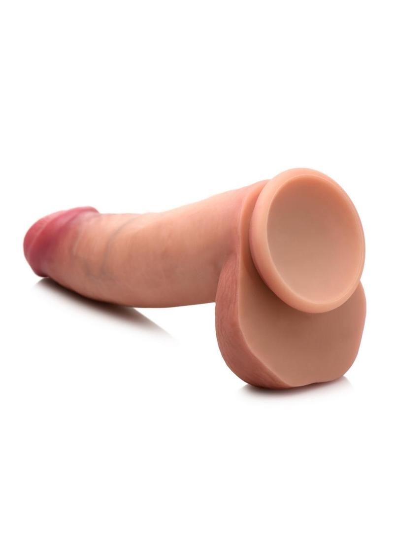 Jock Dual Density Silicone Dildo With Balls