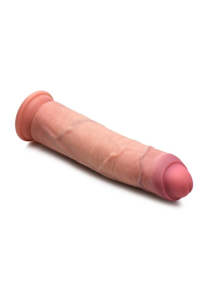 Jock Dual Density Uncut Silicone Dildo
