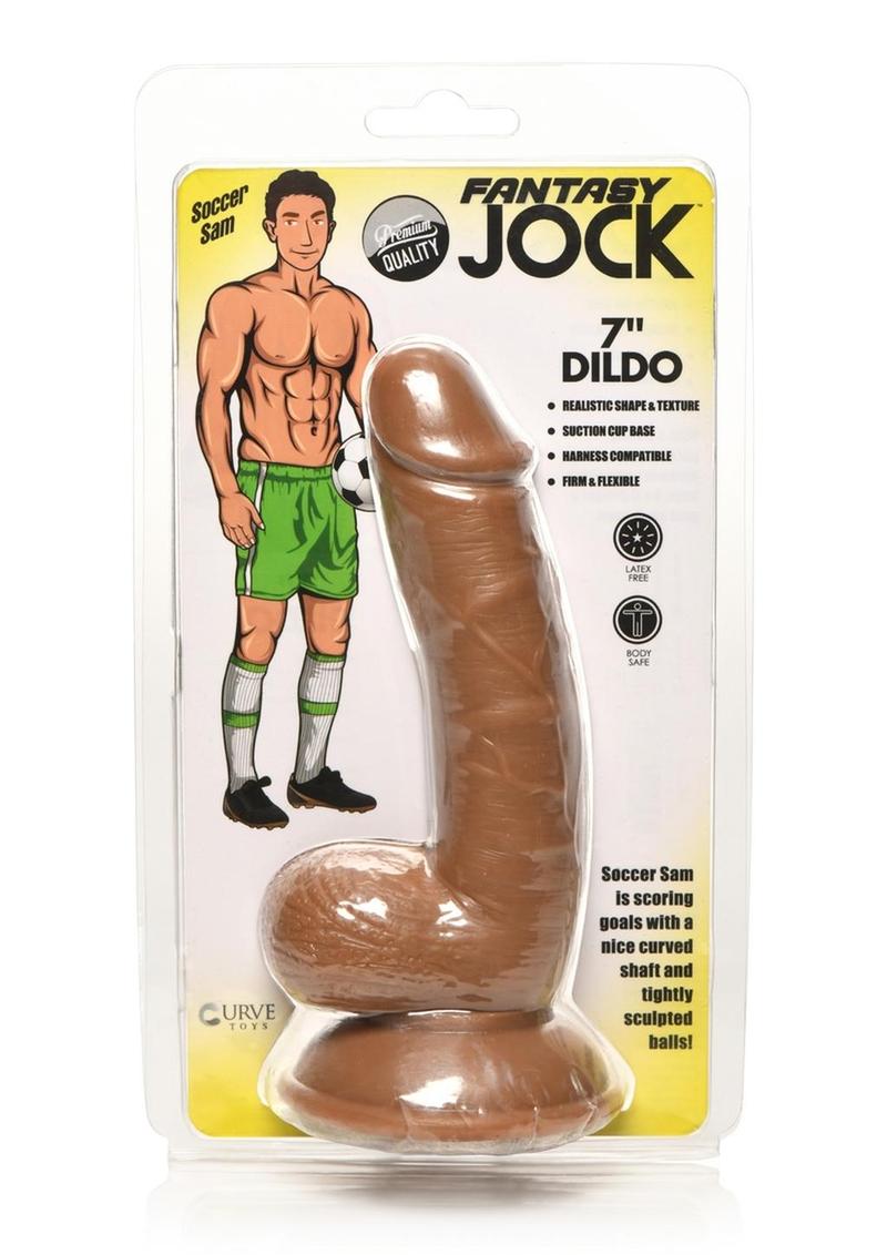 Fantasy Jock Soccer Sam Dildo with Balls