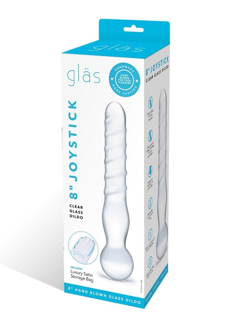 Glas Joystick Clear Glass Dildo for Intense Pleasure