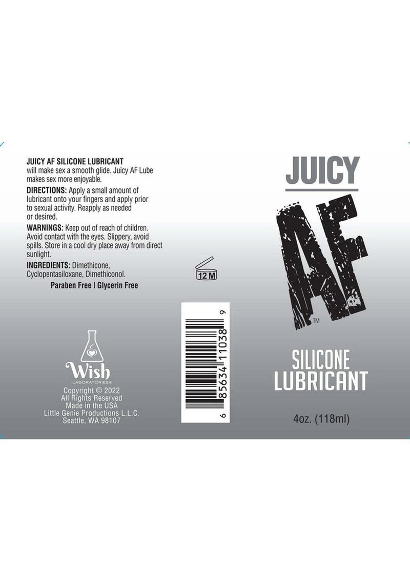 Juicy AF Silicone Lubricant