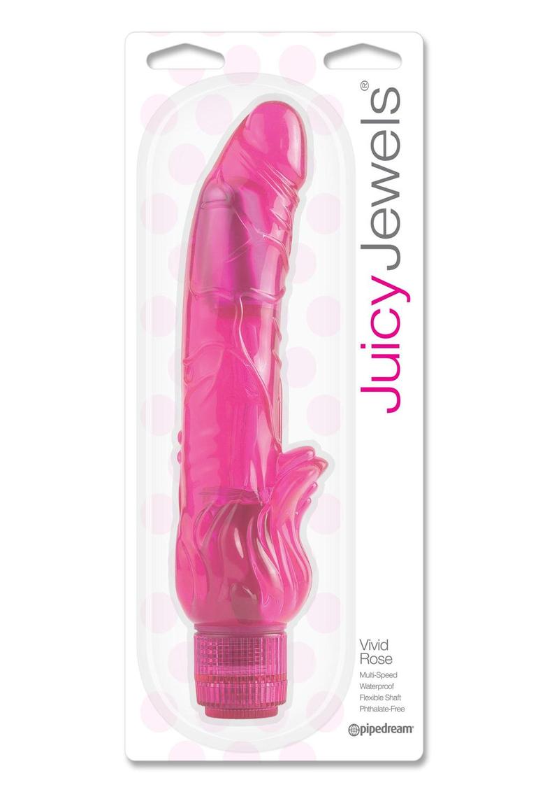 Juicy Jewels Vivid Rose Multi-Speed Vibrator