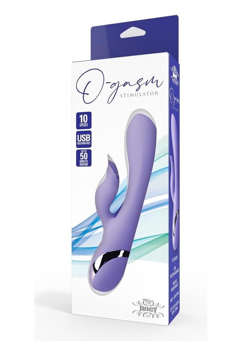 Juicy G-Gasm & O-Gasm Stimulators Rechargeable Rabbit Vibrators