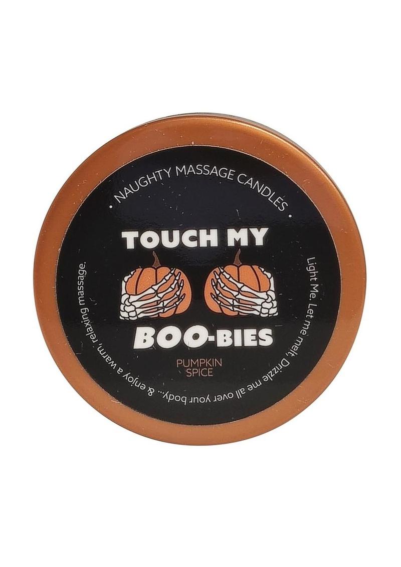 Touch My Boo bies Pumpkin Spice Naughty Massage Candle