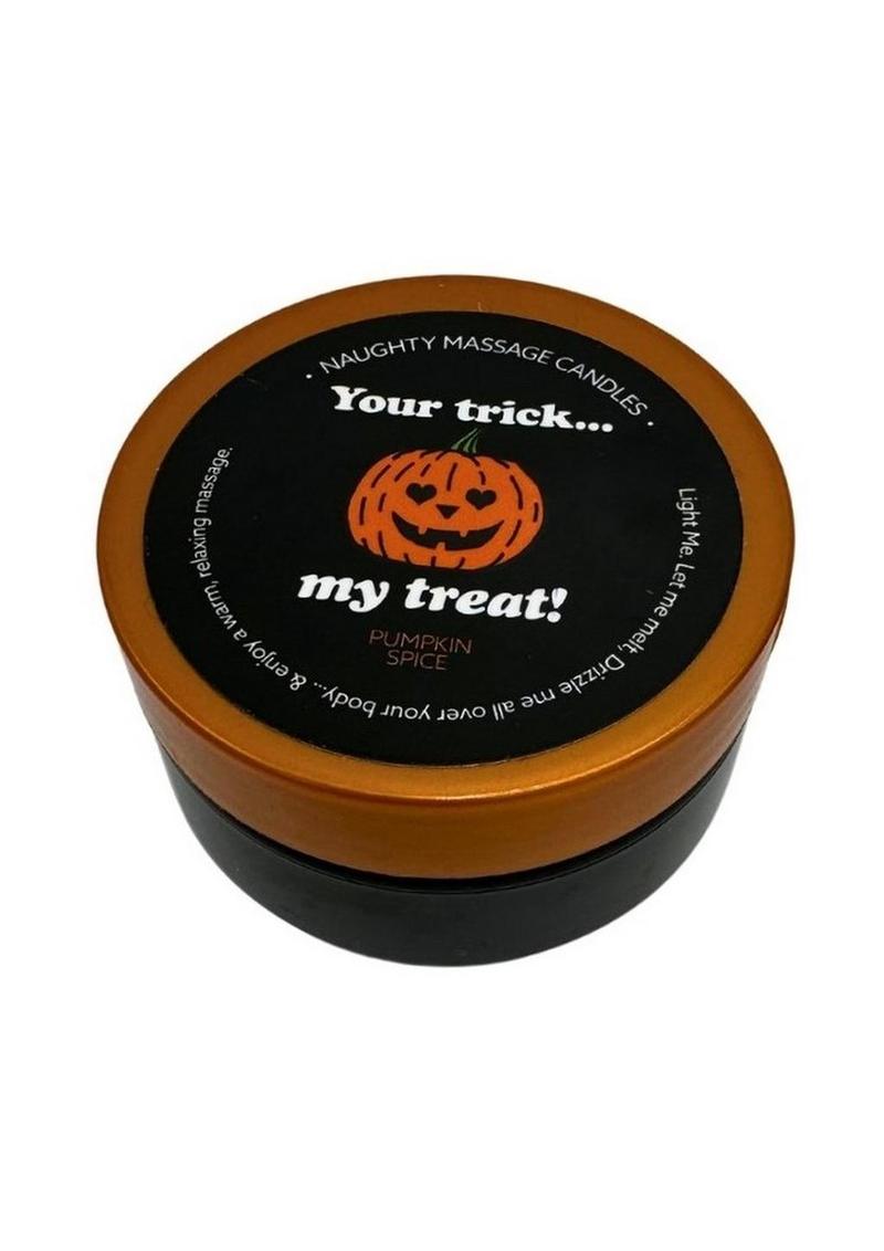 Your Trick My Treat! Pumpkin Spice Massage Candle