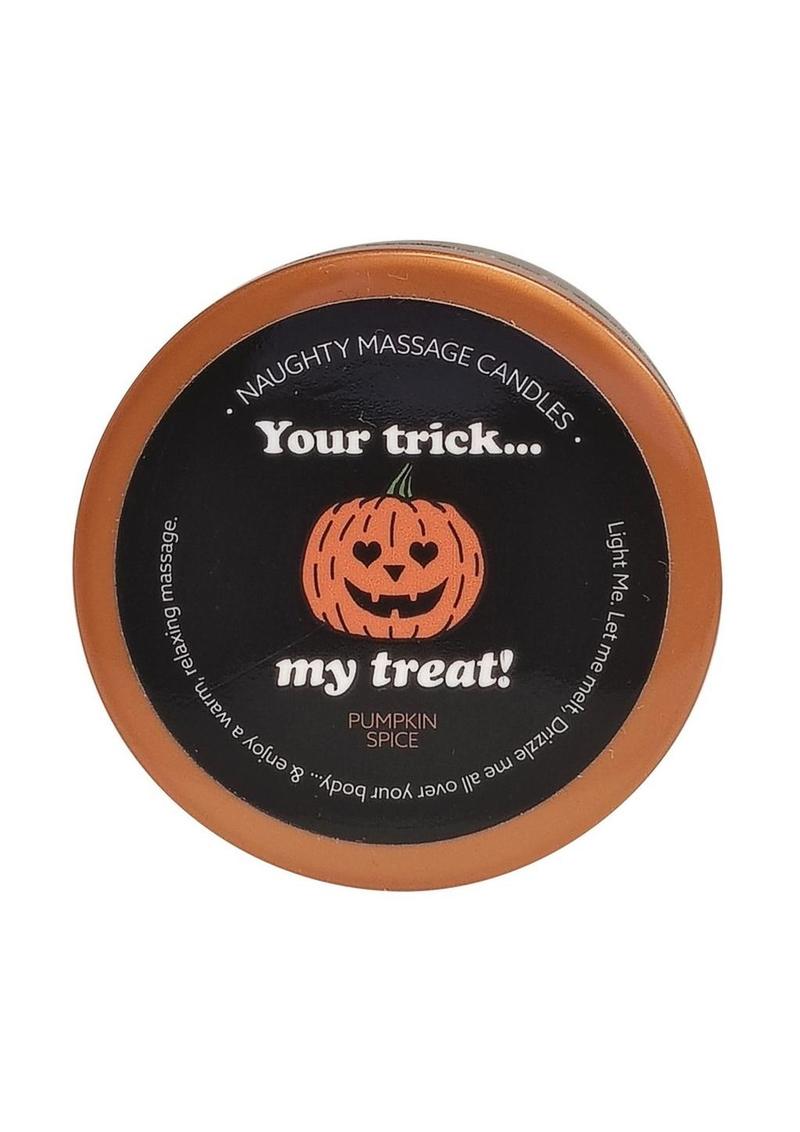 Your Trick My Treat! Pumpkin Spice Massage Candle