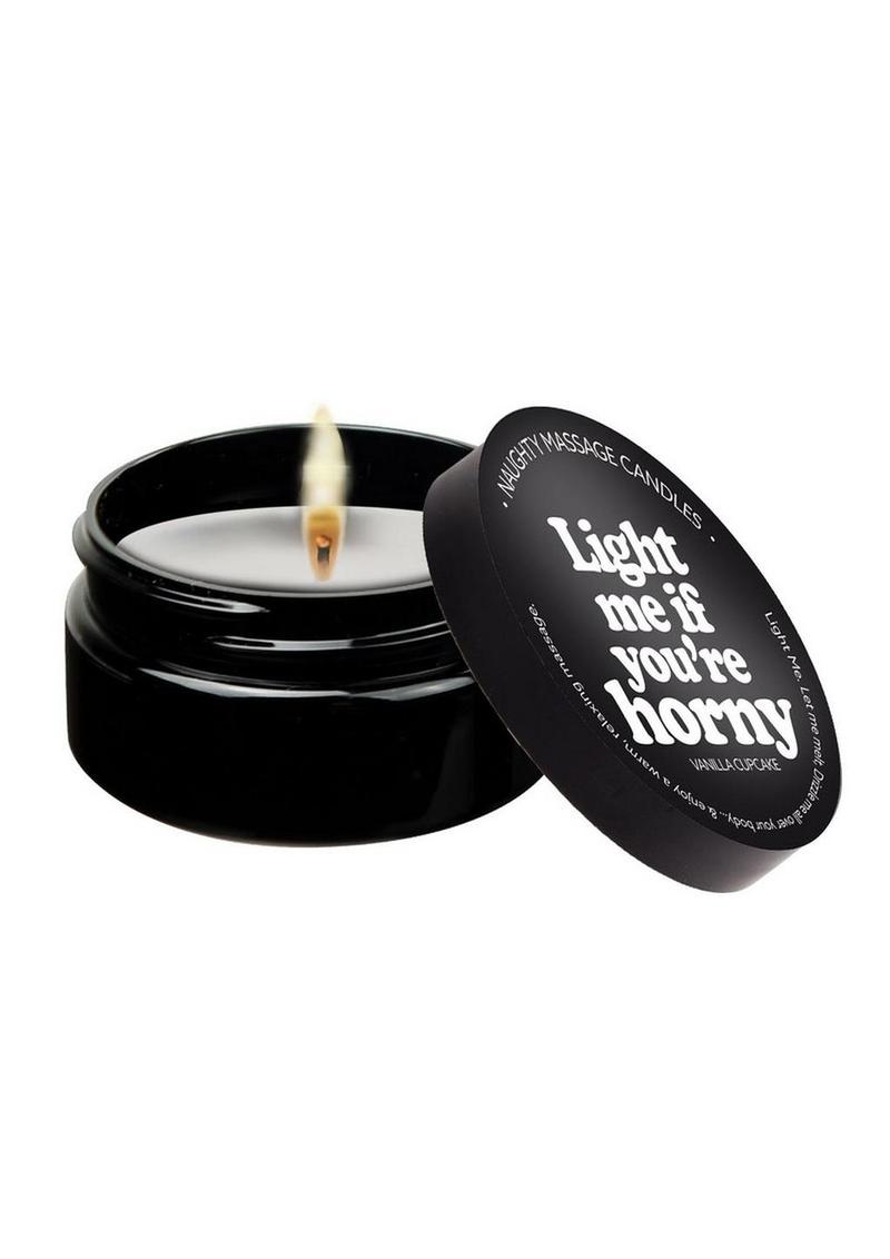 Light Me If You’re Horny Naughty Massage Candle