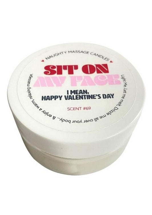 Sit On My Face Naughty Massage Candle Scent