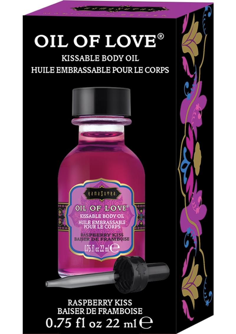 Kama Sutra Oil of Love Raspberry Kiss Body Oil