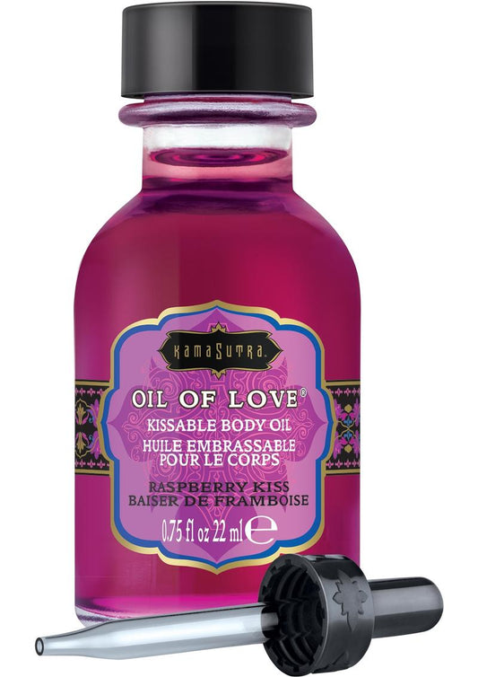 Kama Sutra Oil of Love Raspberry Kiss Body Oil