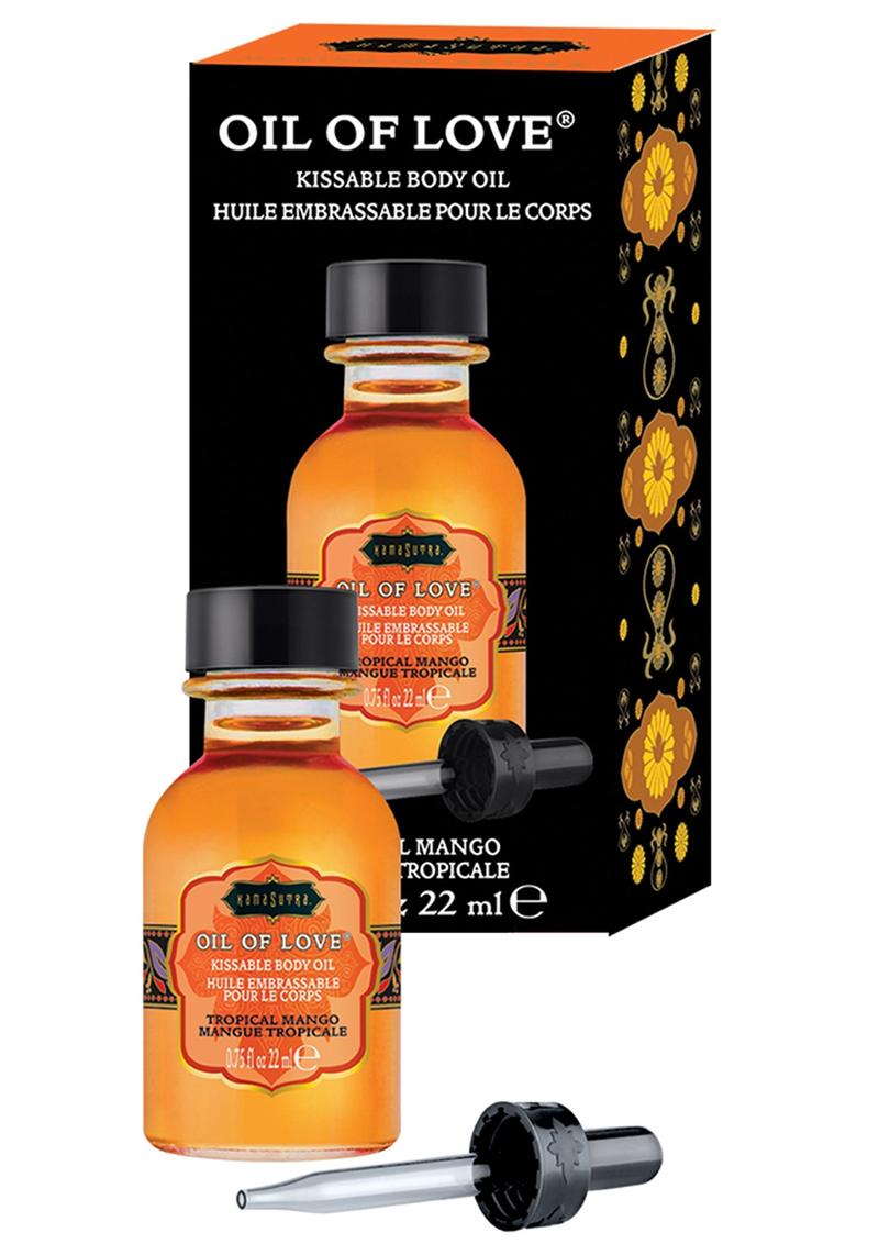 Kama Sutra Oil of Love Tropical Mango Kissable Body Oil