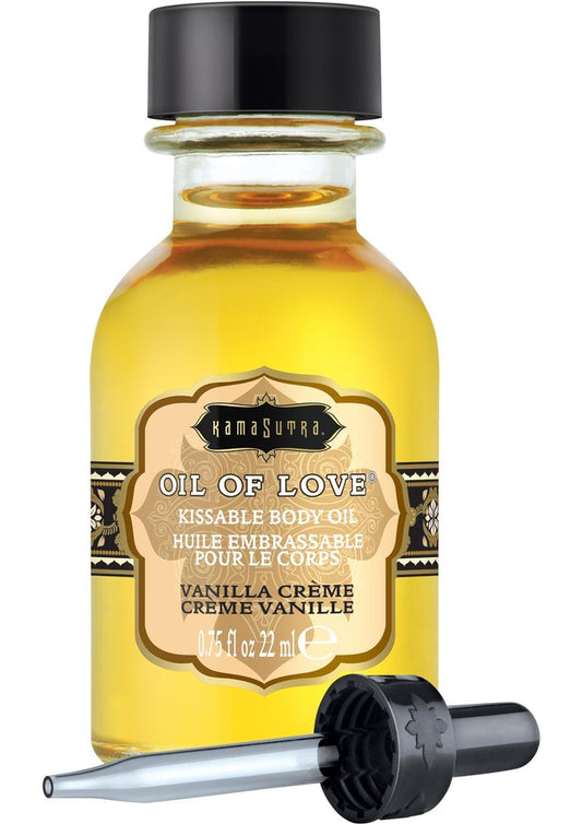 Kama Sutra Oil of Love Vanilla Crème Kissable Body Oil