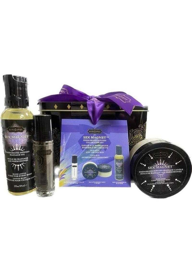 Kama Sutra Sex Magnet Blue Lotus Pheromone Gift Set