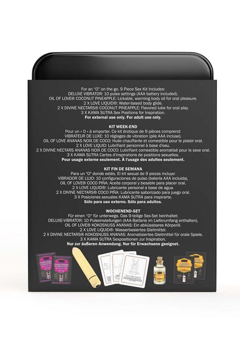 Kama Sutra Weekender Vibe Kit with Coconut Pineapple