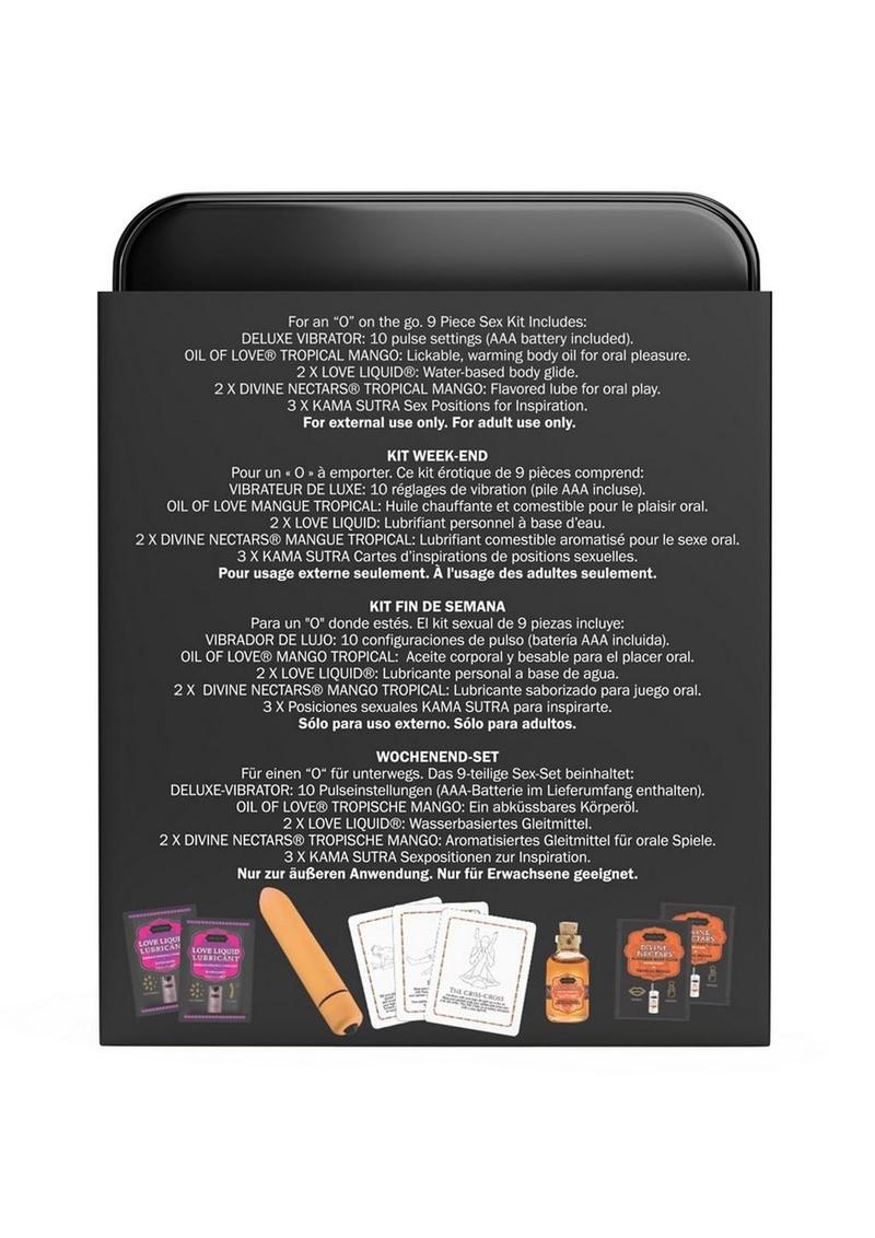 Kama Sutra Weekender Vibe Tropical Mango Travel Kit