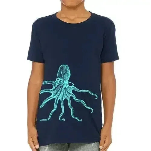 Octopus Wearing Glasses