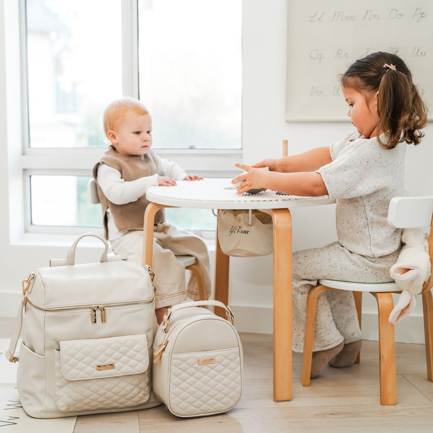 Monaco Snack Bag | Pearl White