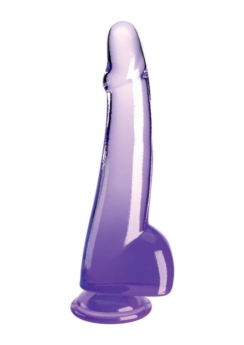 King Cock Clear Dildo with Balls