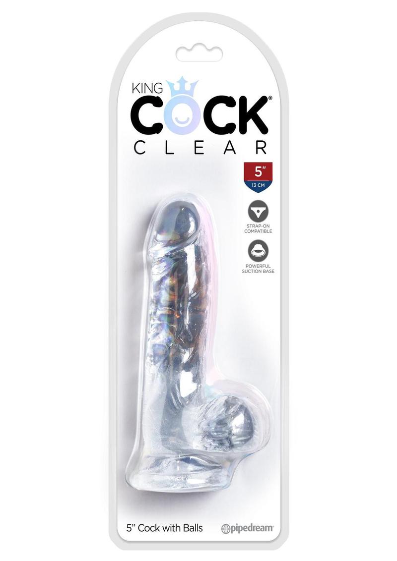King Cock Realistic Dildo With Balls