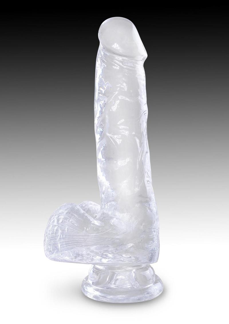 King Cock Realistic Dildo With Balls