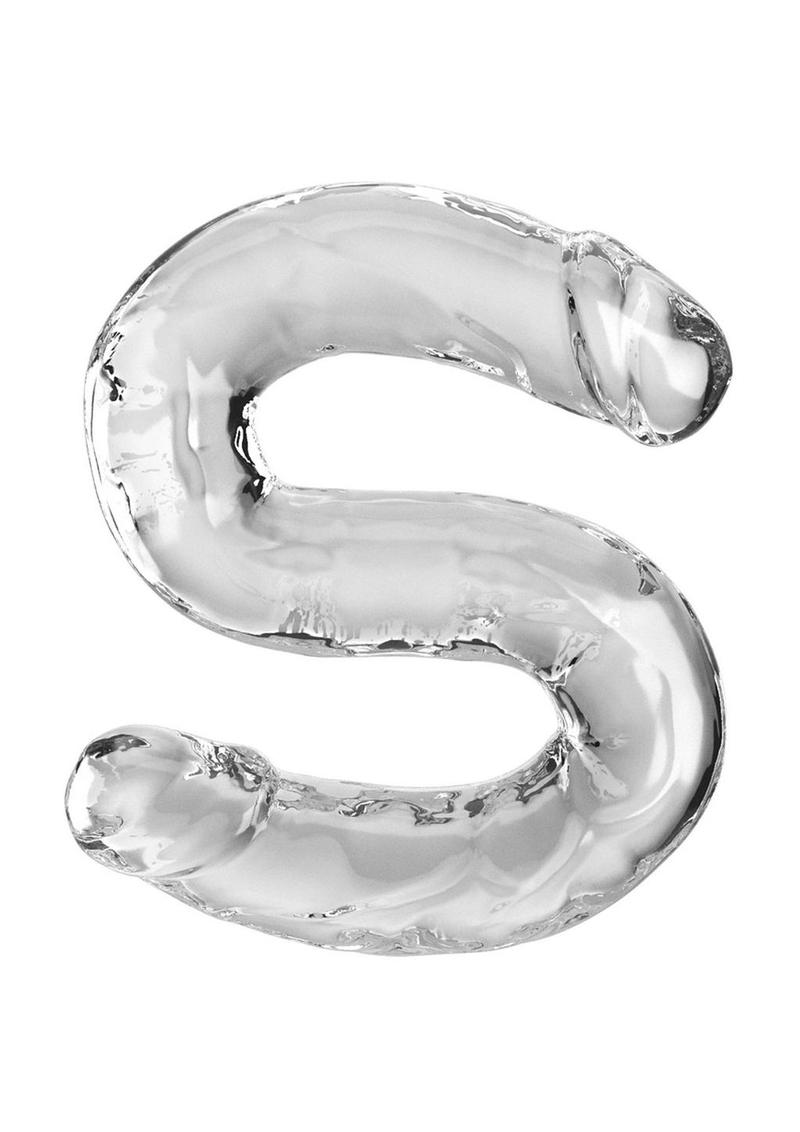 King Cock Clear Double Dildo 18 Inch Flexible Transparent Design