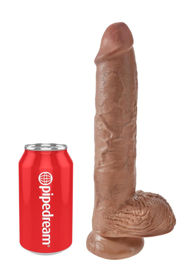King Cock Realistic Dildo With Balls