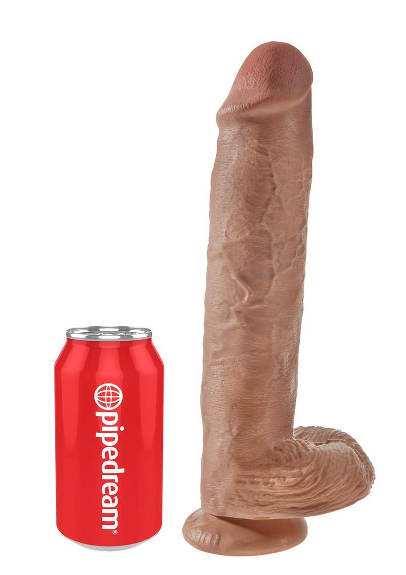 King Cock Realistic Dildo With Balls