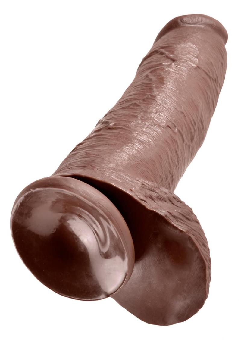 King Cock Realistic Dildo With Balls