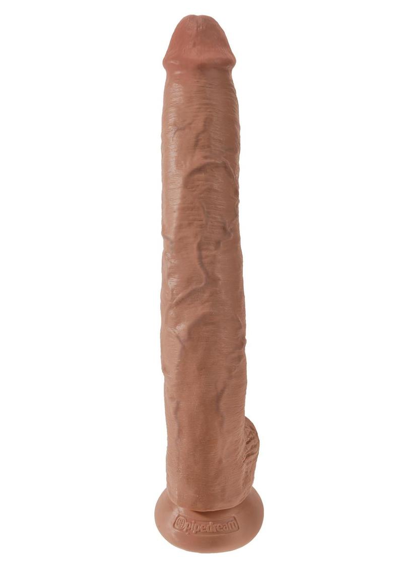 King Cock Realistic Dildo With Balls