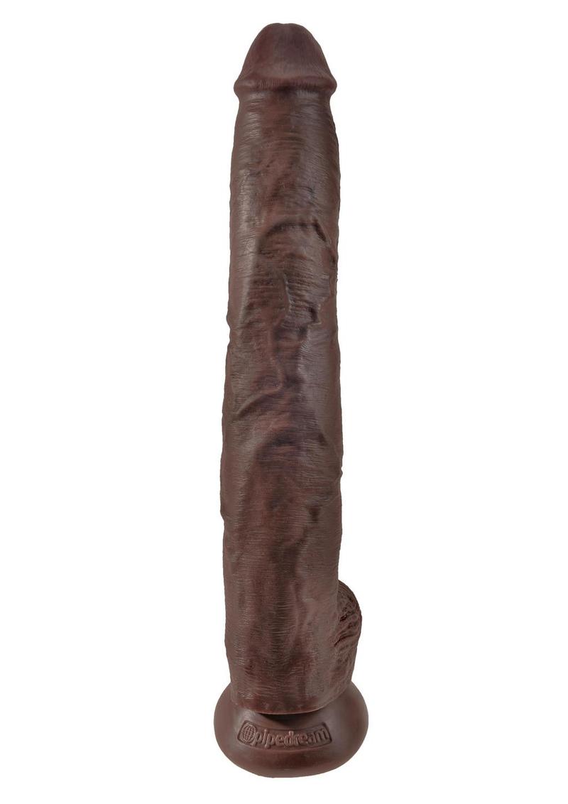 King Cock Realistic Dildo With Balls