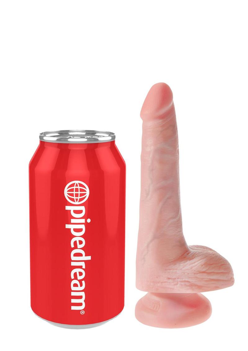 King Cock Realistic Dildo With Balls