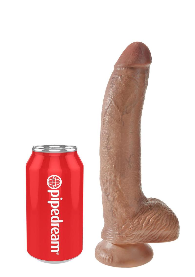 King Cock Realistic Dildo With Balls