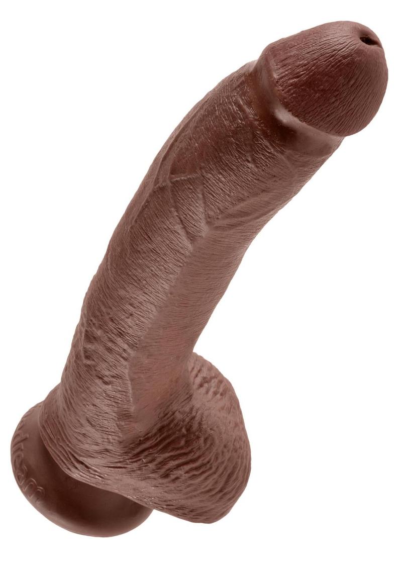 King Cock Realistic Dildo With Balls